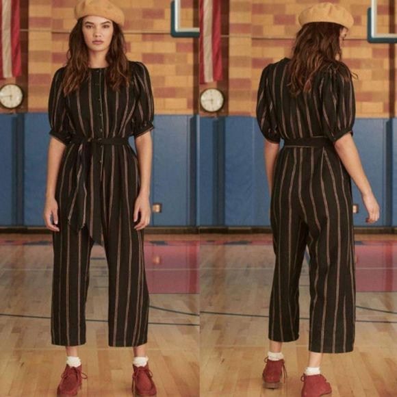 NWT - The Great. The Homeroom Jumpsuit, Medium - Picture 6 of 8